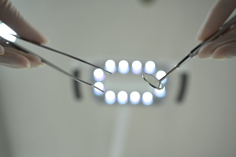 Dental instruments prepared for precise treatment